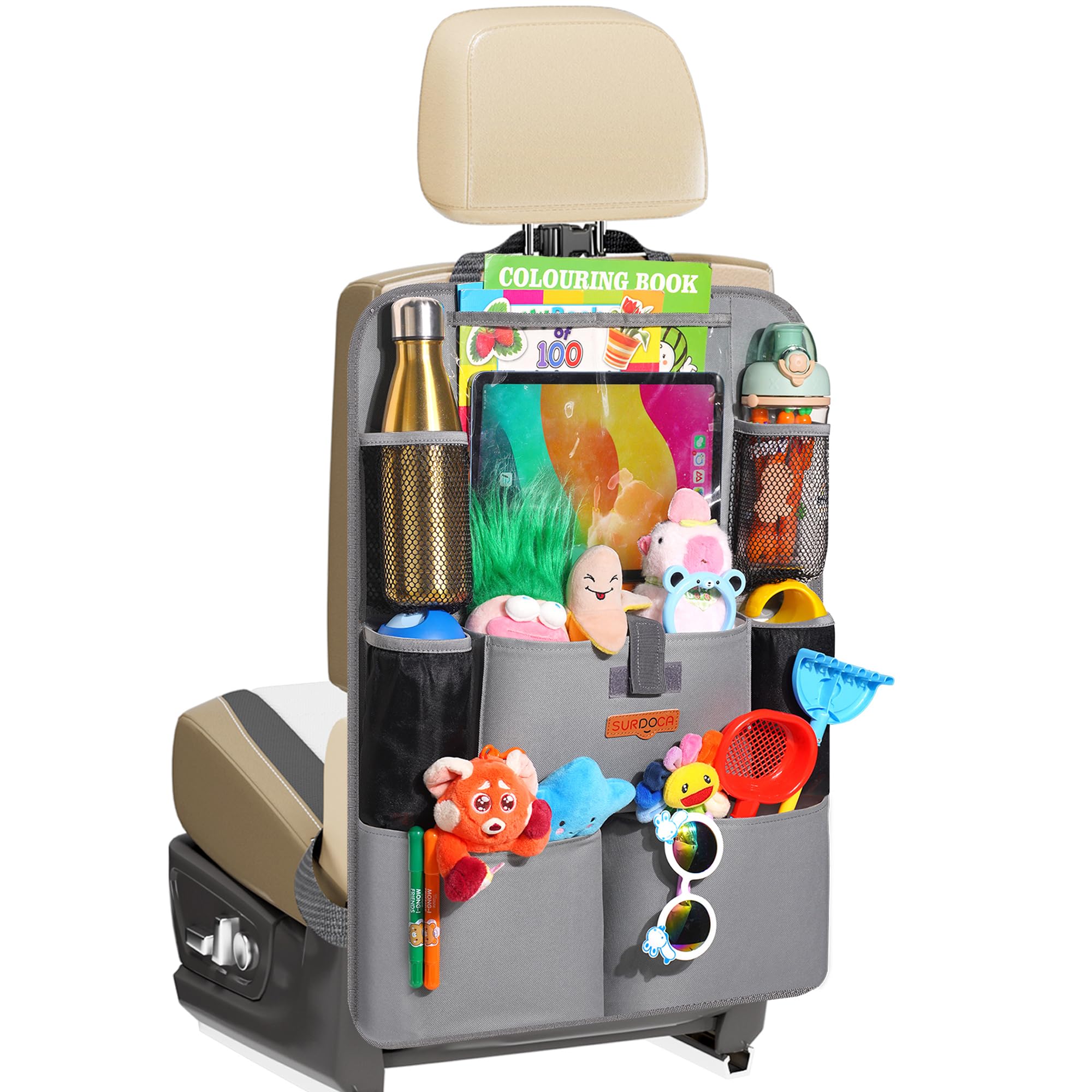 SURDOCA Car Seat Organizer Features Explained: What Makes This Backseat Organizer a Road Trip Essential for Parents